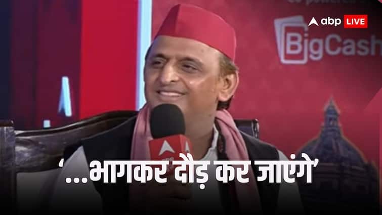 ABP Shikhar Sammelan 2024 UP Akhilesh Yadav tells when he will go to Ram Temple Ayodhya