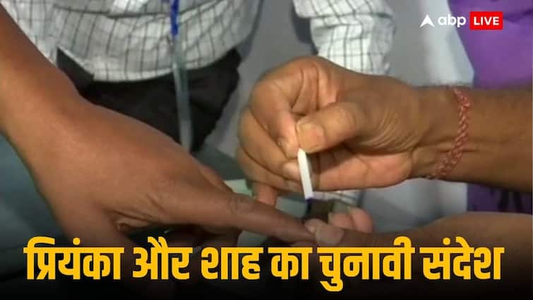 Assembly Election by election updates Priyanka Gandhi Vadra Mallikarjun Kharge Amit Shah reaction