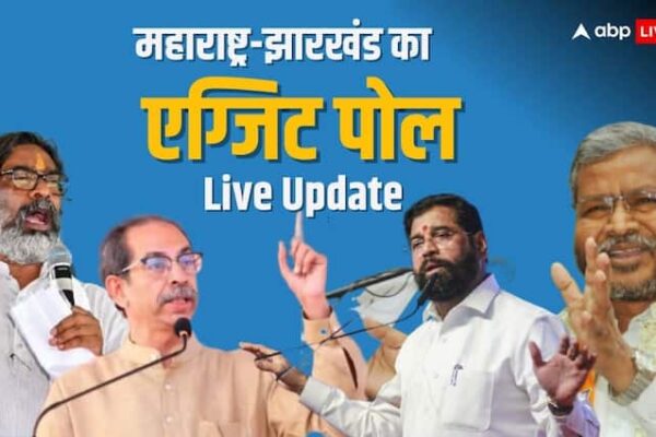 Exit Polls Result 2024 Live Updates Maharashtra Jharkhand Assembly Elections Exit Poll Result Seats BJP Congress JMM NCP Shiv Sena