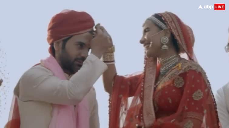 rajkummar rao wife patralekha puts sindoor on husband head actor said why just her wearing mangalsutra and chooda