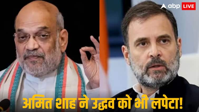 Maharashtra Assembly Elections 2024 Speak two words about Veer Savarkar, challenge Rahul Gandhi to Amit Shah Uddhav Thackeray
