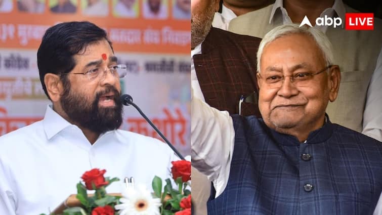 Does Eknath Shinde have strength to become Maharashtra Nitish Kumar Shiv Sena BJP devendra Fadnavis