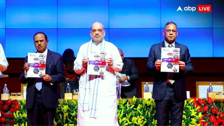 Home Minister Amit Shah inaugurated DGP IGP conference In Odisha Tells About National Security With NSA Ajit Doval