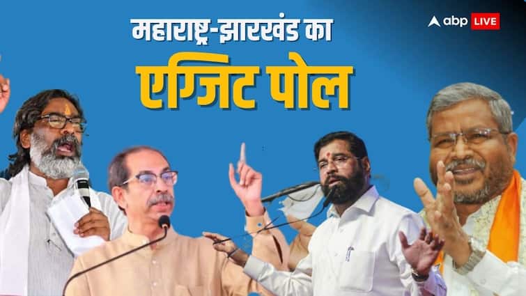 Poll of Polls Result Maharashtra Jharkhand Election BJP Congress JMM NCP Shiv Sena seats