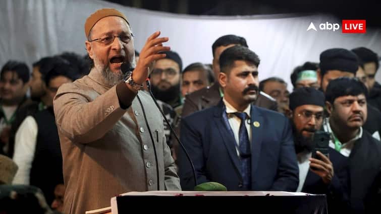 Delhi Assembly Elections 2025 Asaduddin Owaisi slams PM Narendra Modi Over Waqf Board Muslim Protest in all India ANN