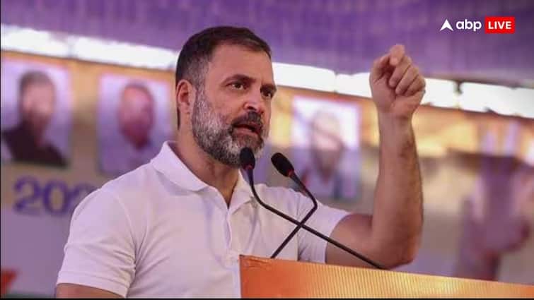 delhi assembly election 2025 rahul gandhi stopped speech after hearing azaan rally in patparganj attack Arvind Kejriwal PM Modi