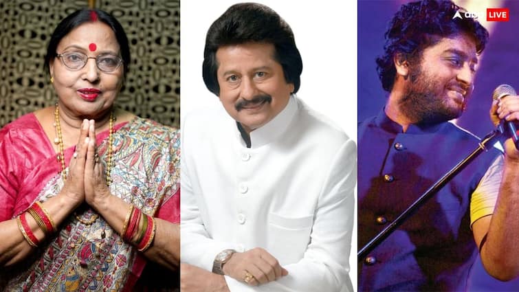 अरिजीत सिंह को पद्मश्री, पंकज उदास को पद्म भूषण, तो शारदा सिन्हा को दिया गया पद्म विभूषण