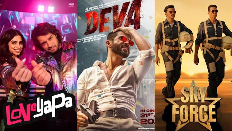 अक्षय की ‘स्काई फोर्स’ से शाहिद की ‘देवा’ तक, जल्द रिलीज होगी ये बड़े फिल्में, पहले दिन कर सकती है इतना कलेक्शन