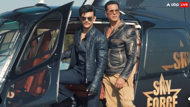 sky force trailer akshay kumar veer pahariya action mode on sara ali khan film releasing on 24th january