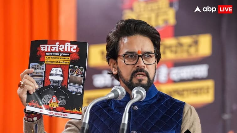Delhi Assembly Elections 2025 Arvind kejriwal supporting Rohingya Muslims Says Union Minister ANurag Thakur