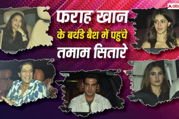 Farah Khan 60th Birthday Bash Ananya Panday Raveena Tandon Rasha Thadani Chunky Panday And Many Celebs Spotted