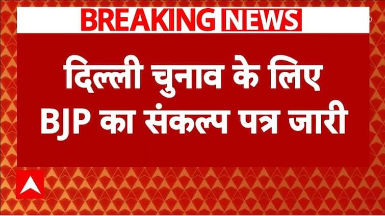 BJP Sankalp Patra: दिल्ली चुनाव के लिए बीजेपी ने संकल्प पत्र में किए ये बड़े वादे | Delhi Elections