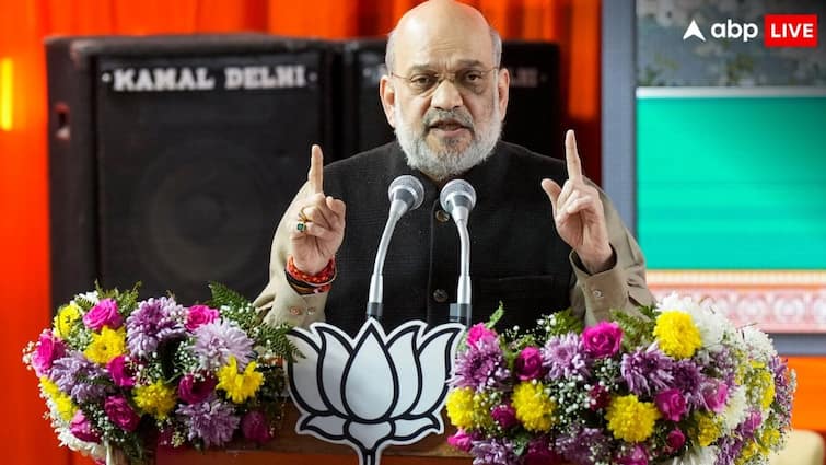 Amit Shah targets Arvind Kejriwal says he is number 1 in lies and excuses in Rohini election rally