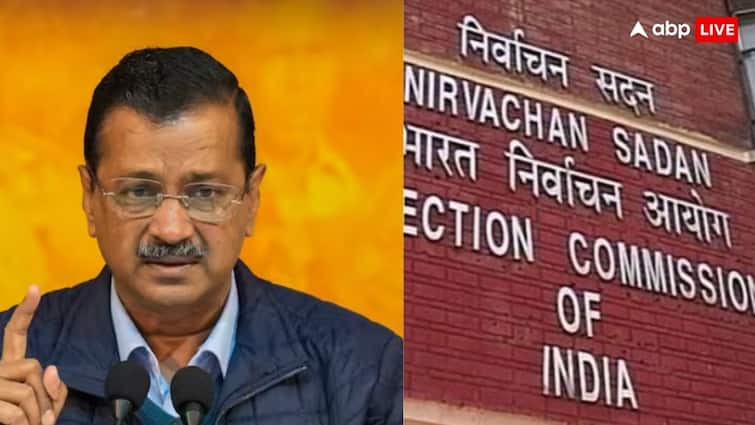 Election Commission Responds to Arvind Kejriwal Allegations on BJP says no complain recieved ANN | अरविंद केजरीवाल ने बीजेपी पर लगाया आरोप, चुनाव आयोग बोला