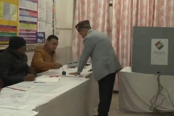 Delhi Election Voting 2025 Indian Army Chief General Upendra Dwivedi casts his vote