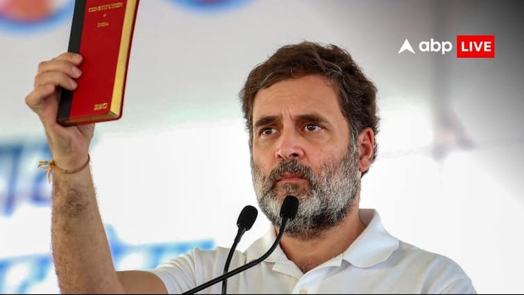 Delhi Assembly Elections 2025 Rahul Gandhi Slams AAP says No Dalit Tribal Muslim in Team Kejriwal in Rally ANN | सिसोदिया, जैन, चड्ढा, पाठक! राहुल गांधी ने टीम केजरीवाल पर उठाए सवाल, बोली