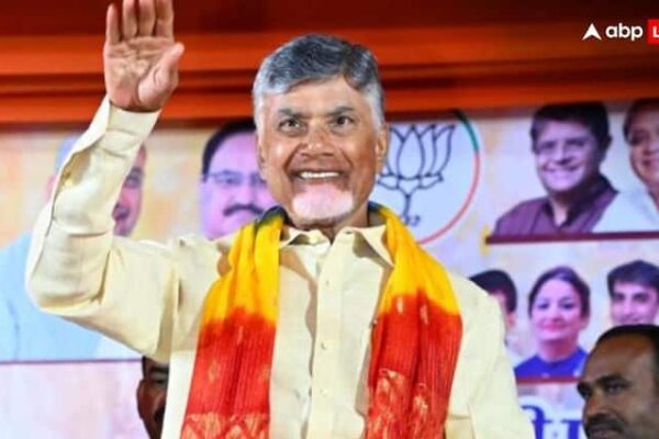 Delhi Assembly Election Chandrababu Naidu rally in Shahdara praises Modi government Manifesto also predicted victory of BJP ANN