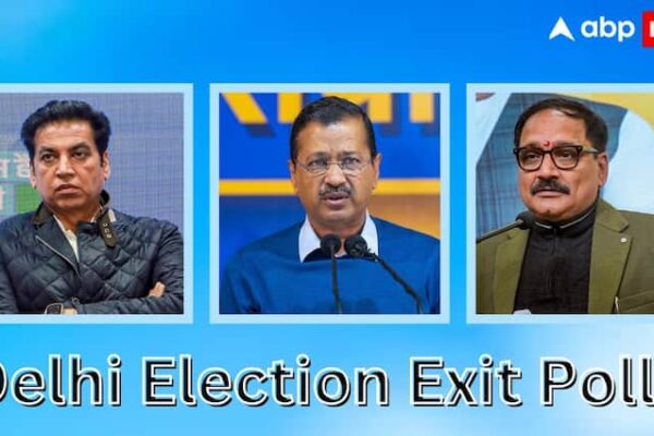 axis my india exit poll delhi election predicted unemployed students vote bjp aap Arvind Kejriwal congress