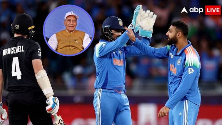 IND vs NZ Champions Trophy 2025 India defeated New Zealand by 44 runs Rajnath Singh congratulated the Indian team