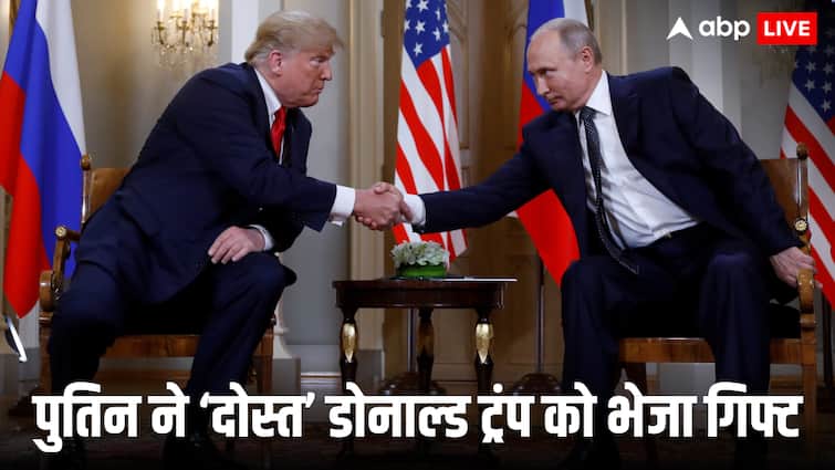 russian president vladimir putin gifts friend donald trump his portrait handed over to us envoy steve witkoff