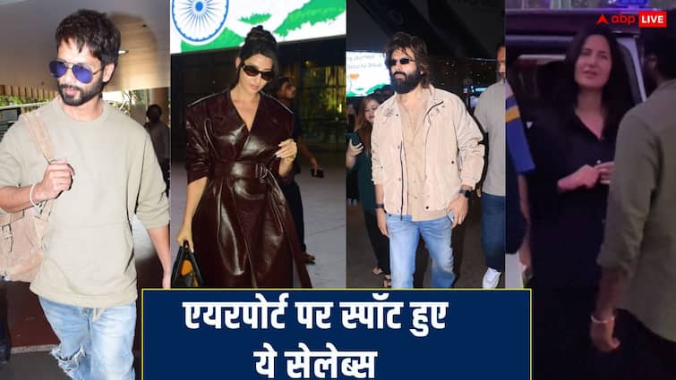 कैटरीना कैफ से लेकर कार्तिक-शाहिद तक, आईफा में शामिल होकर मुंबई लौटे ये सेलेब्स, एयरपोर्ट पर हुए स्पॉट