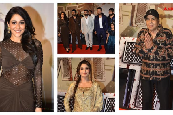 Jaat Screening: ट्रांसपेरेंट ड्रेस पहन रेजिना कैसेंड्रा ने लूटी महफिल, गोल्डन गर्ल बनकर पहुंचीं उर्वशी रौतेला, देखें तस्वीरें