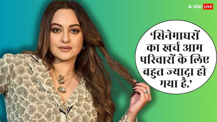 Sonakshi Sinha revealed middle class families skipping theatres due to high ticket prices and ott