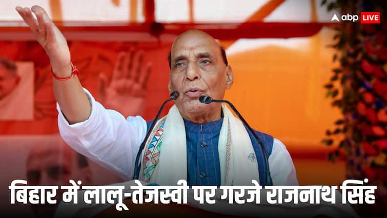 ‘हर घर एक नौकरी देने का वादा छलावा…’, बिहार में रक्षा मंत्री राजनाथ सिंह ने RJD पर साधा निशाना