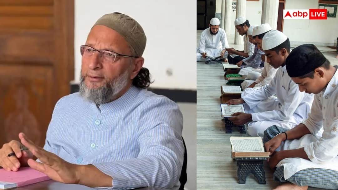स्कूलों में घट रही मुस्लिमों की दर, ओवैसी ने कहा- “सरकार की नीति पक्षपाती..”